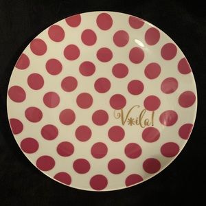 “Viola” polka Dot Plate
